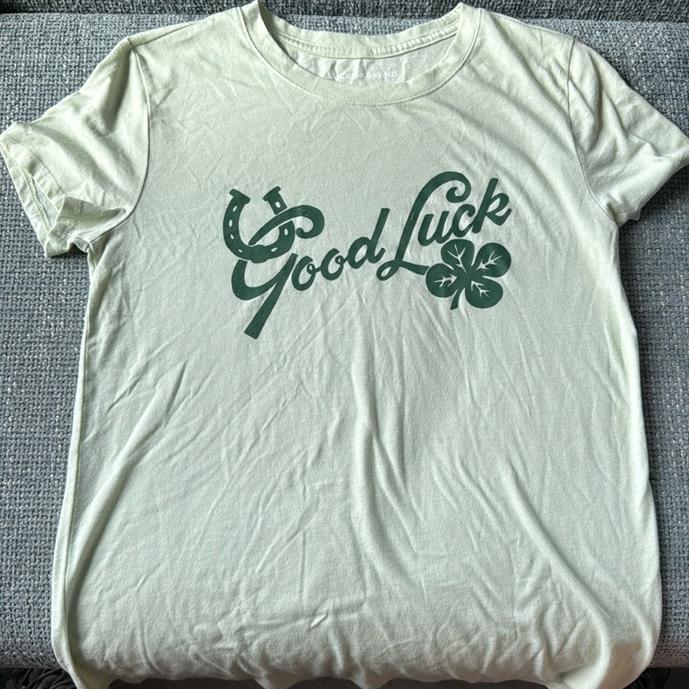 NWT Good Luck Graphic Tee - LUCKY BRAND